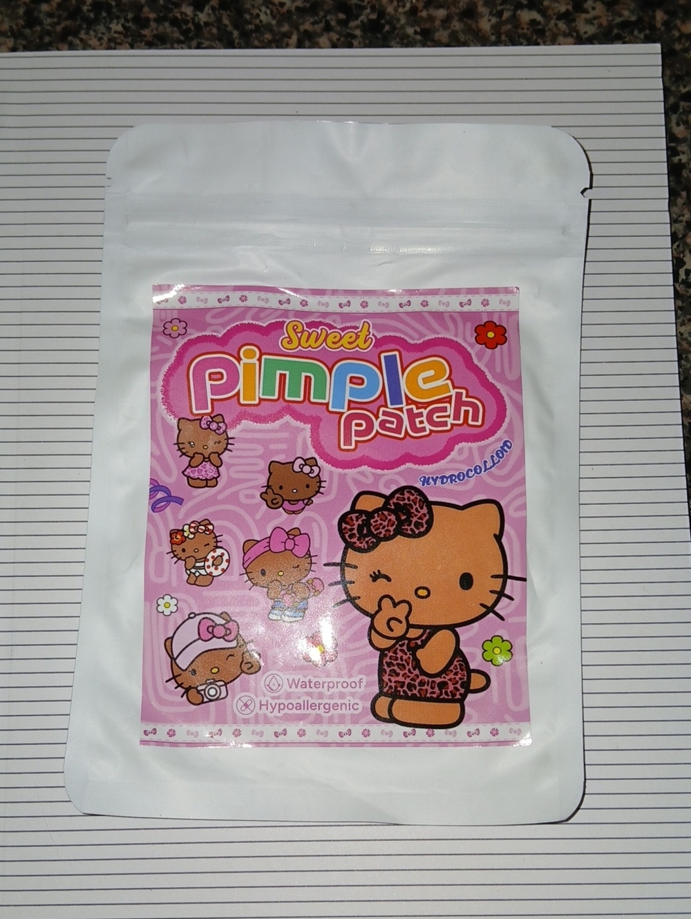 Sweet #PimplePatch #HelloKitty Style Pink Hydrocolloid Spot Patches